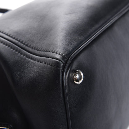 Prada Soft Calf Large Satchel Nero Black 8 of 13