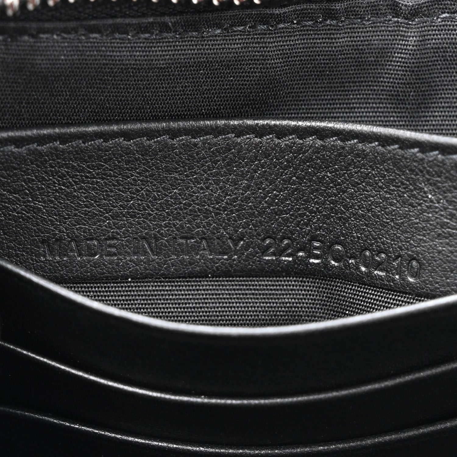 Christian Dior Oblique Pouch Navy Blue 8 of 11