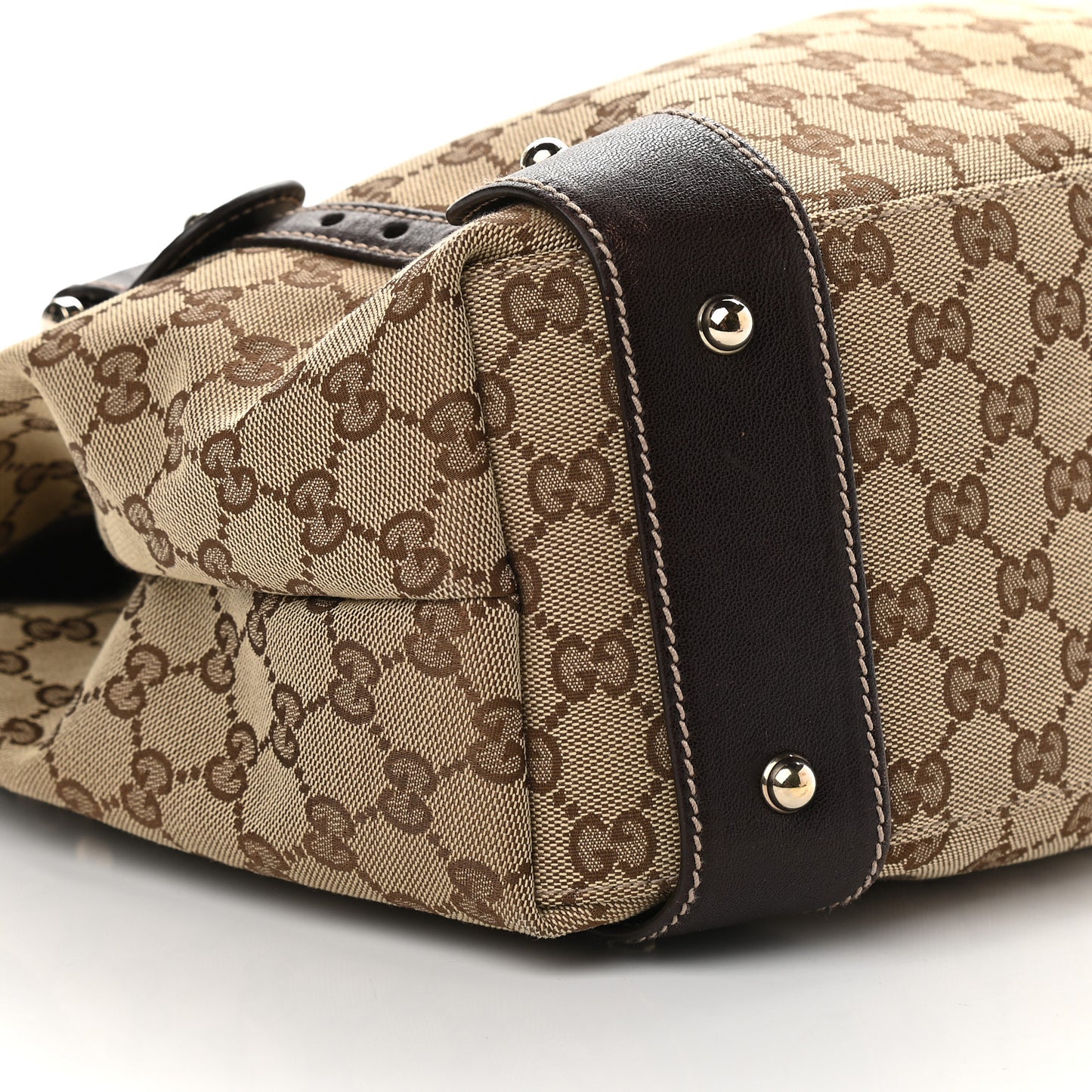 Monogram Medium Pelham Shoulder Bag Dark Brown