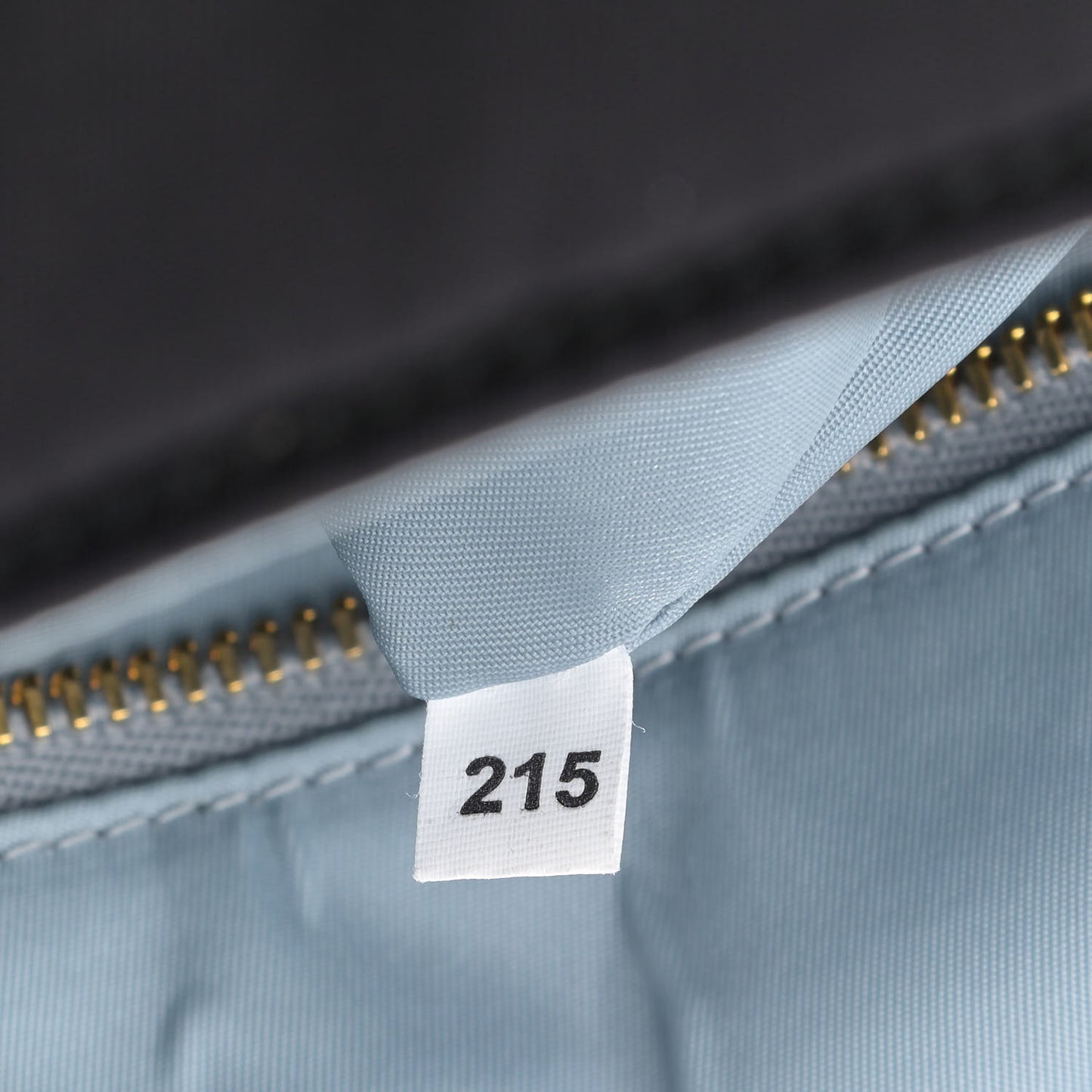 Tessuto Nylon Etiquette Flap Black