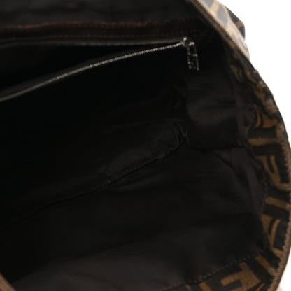 Fendi Zucca Small Holdall Tote Tobacco 12 of 12
