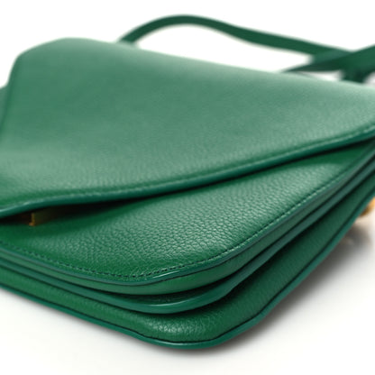 Bottega Veneta BOTTEGA VENETA Calfskin Mount Envelope Bag Jungle 10 of 10
