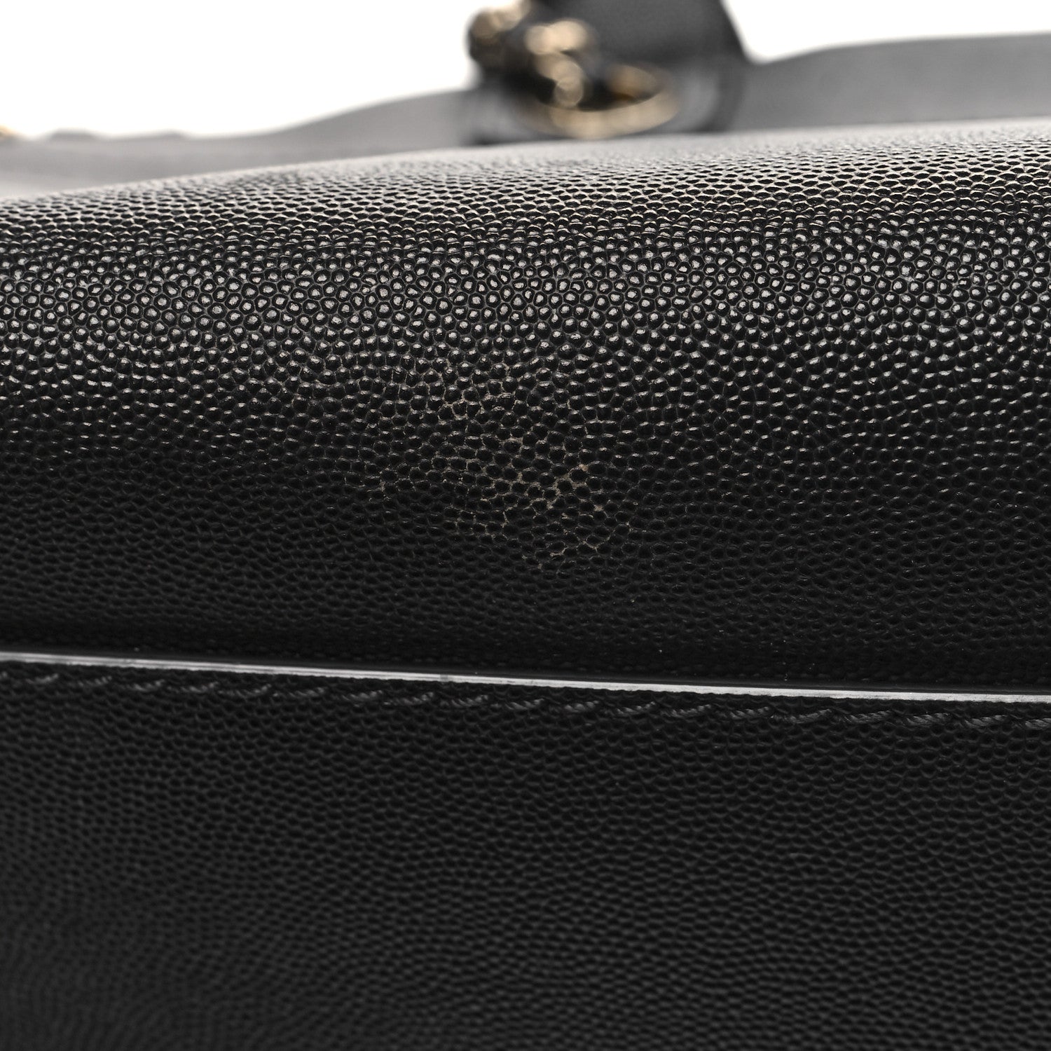 Chanel Caviar Large Studded Deauville Tote Black 15 of 15