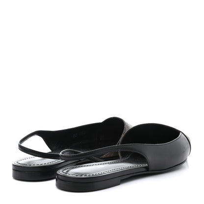 Louis Vuitton Patent Monogram Cherie Slingback Ballerina Flats 35.5 4 of 8
