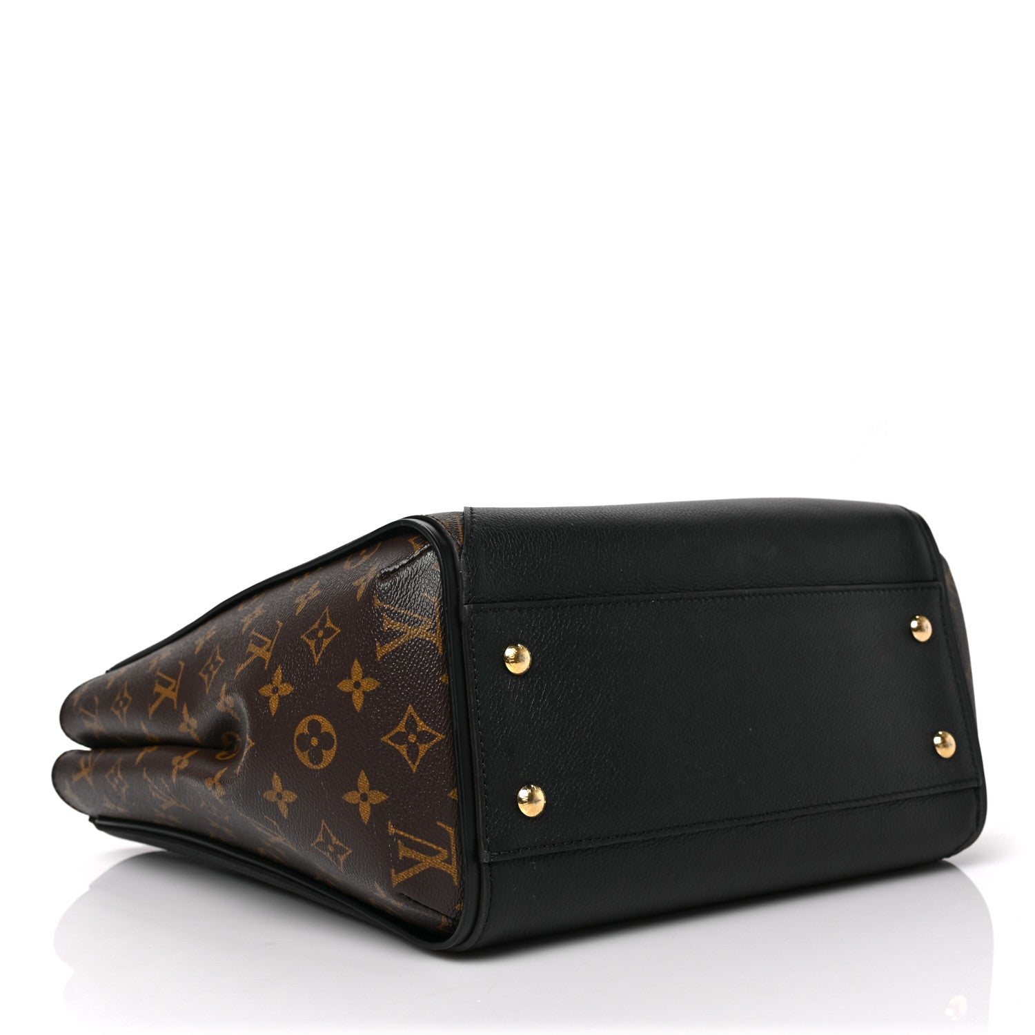 Louis Vuitton Calfskin Monogram Kimono Tote Black 4 of 8