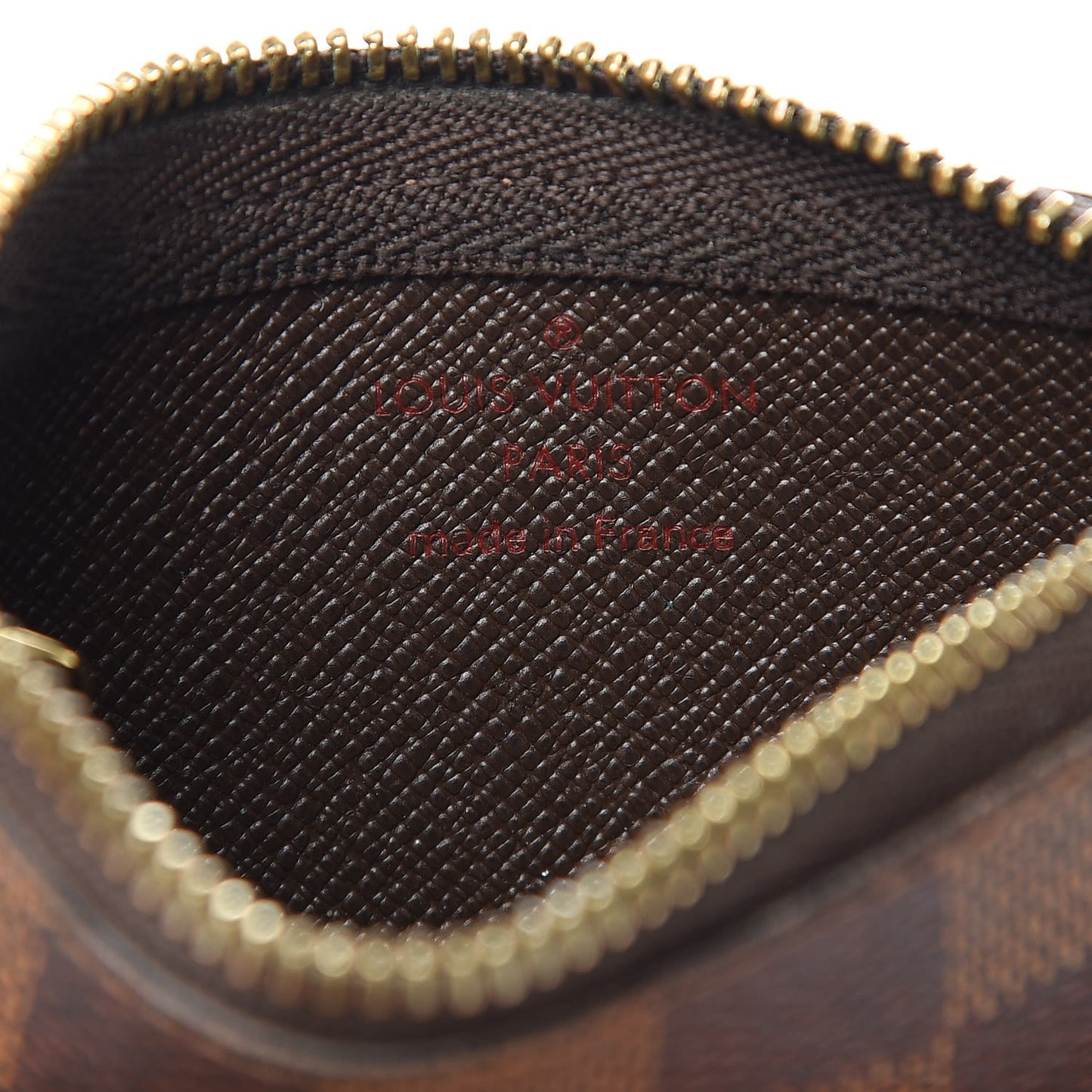 Damier Ebene Key Pouch