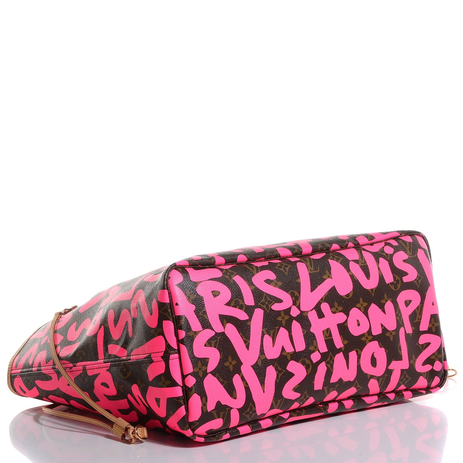 Louis Vuitton Monogram Graffiti Neverfull GM Fuchsia 4 of 7