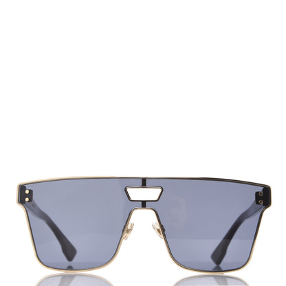 Christian Dior Diorizon1 Mirrored Sunglasses Gold 3 of 9