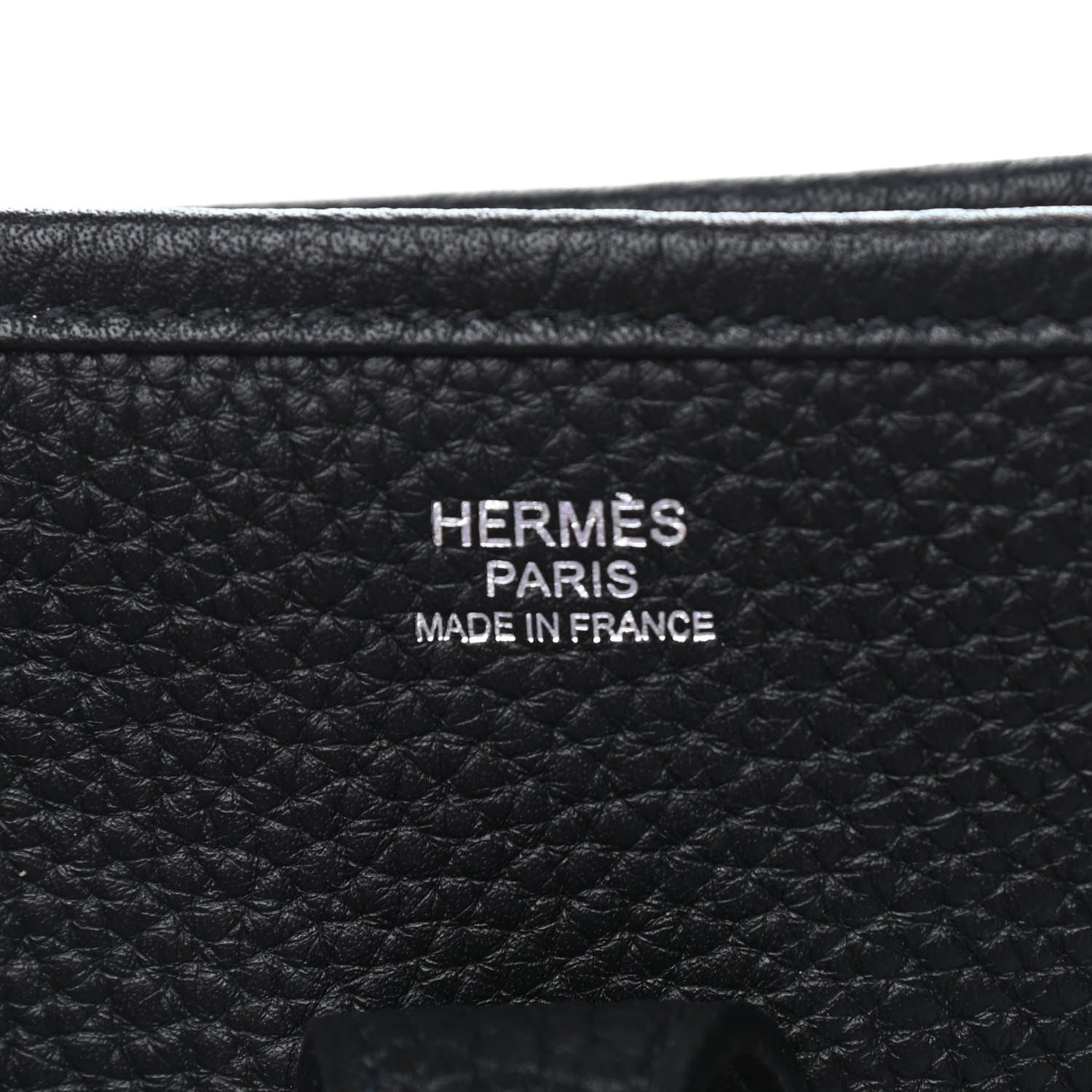 Hermes Taurillon Clemence Evelyne III PM Black 6 of 11