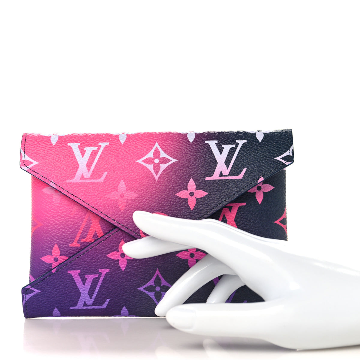 Louis Vuitton Monogram Spring In The City Medium Kirigami Pochette Insert Midnight Fuchsia 1 of 6