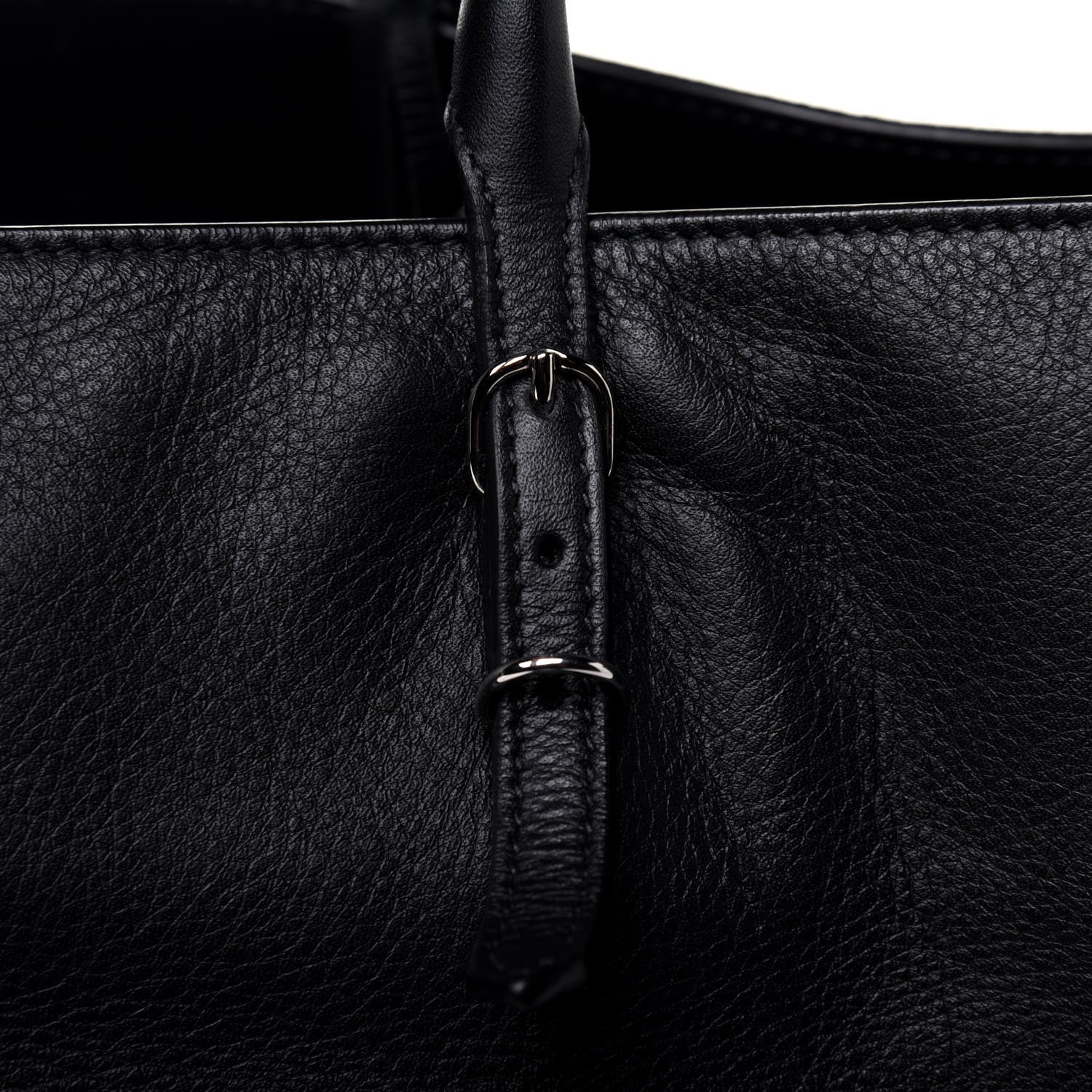 Balenciaga Supple Calfskin Papier A4 Zip Around Tote Black 23 of 24