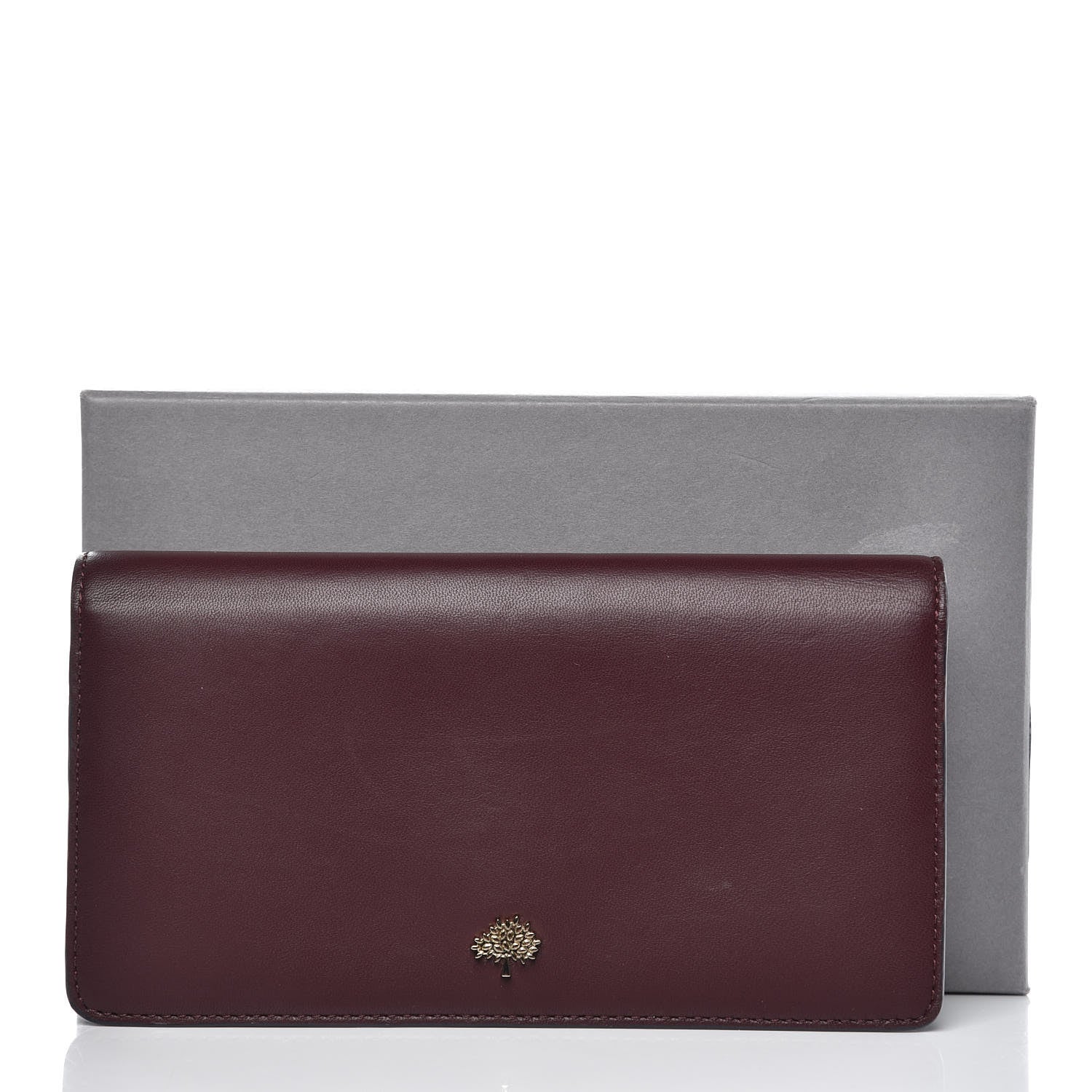 Mulberry Nappa Tree Slim Wallet Oxblood Midnight Blue 8 of 8