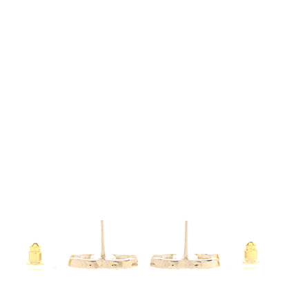 Chanel Pearl CC Earrings Gold 3 of 4