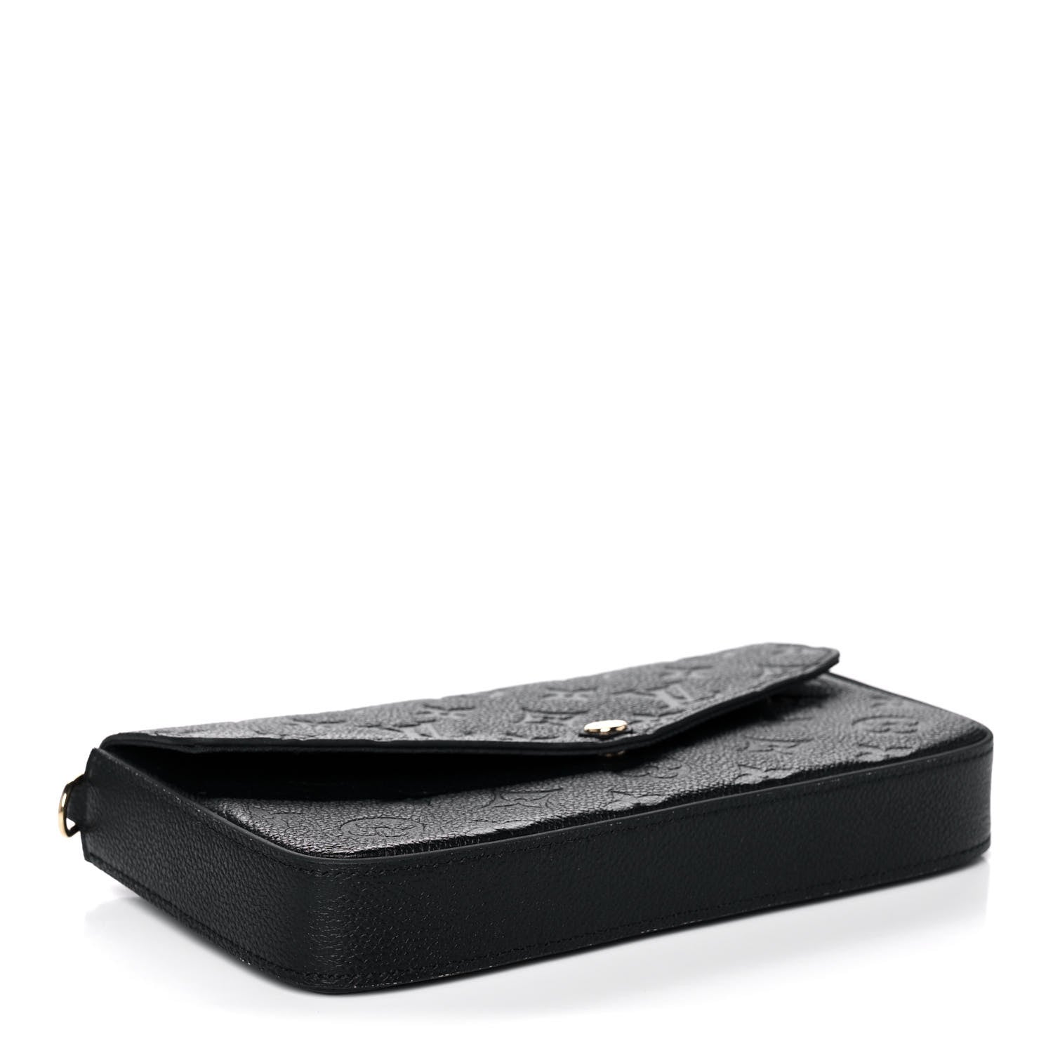 Louis Vuitton Empreinte Pochette Felicie Chain Wallet Black 4 of 10