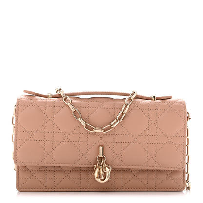 Christian Dior Lambskin Cannage Mini My Dior Bag Rose Des Vents 1 of 13