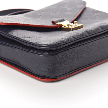 Louis Vuitton Empreinte Pochette Metis Marine Rouge 7 of 8