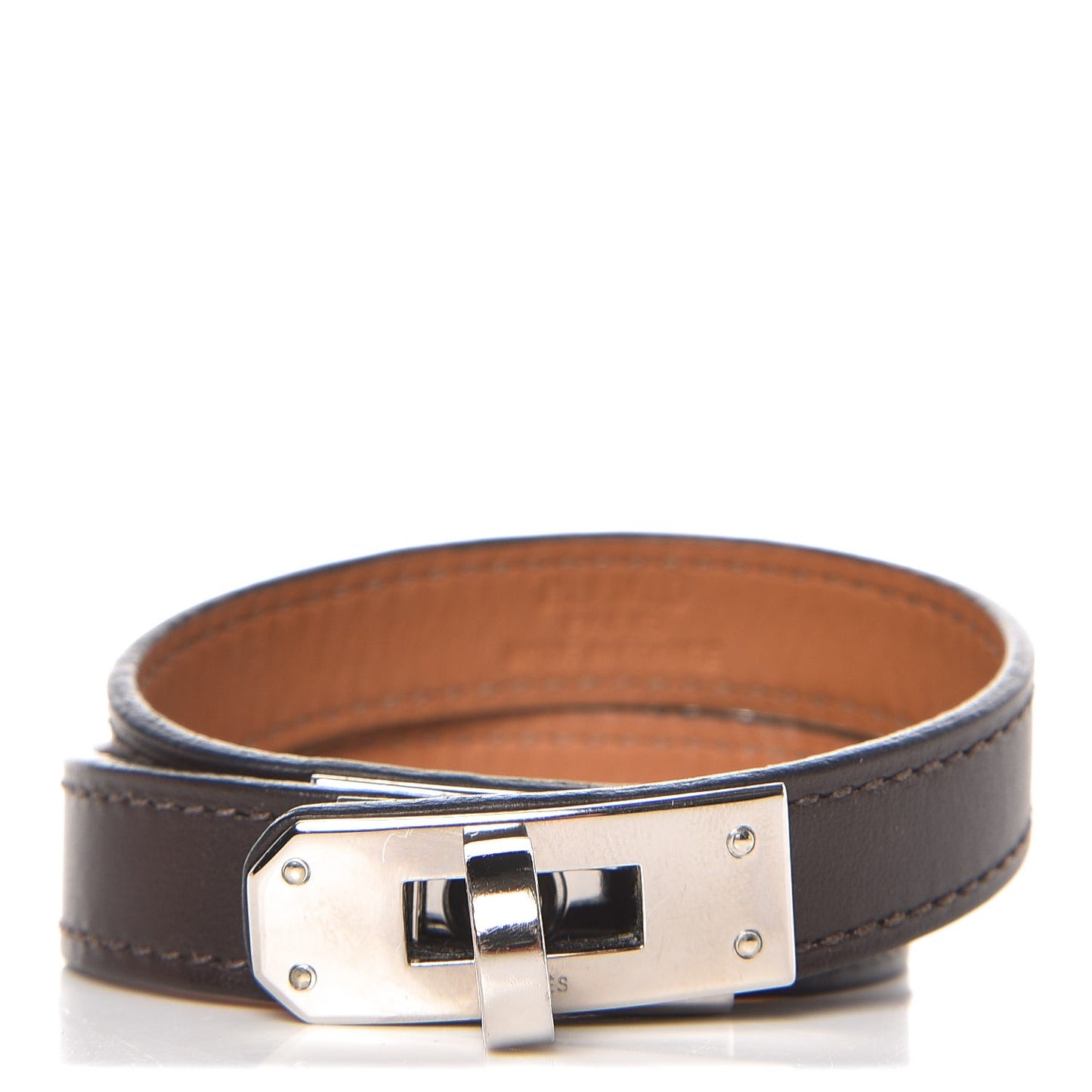 Chamonix Kelly Double Tour Bracelet S Chocolate