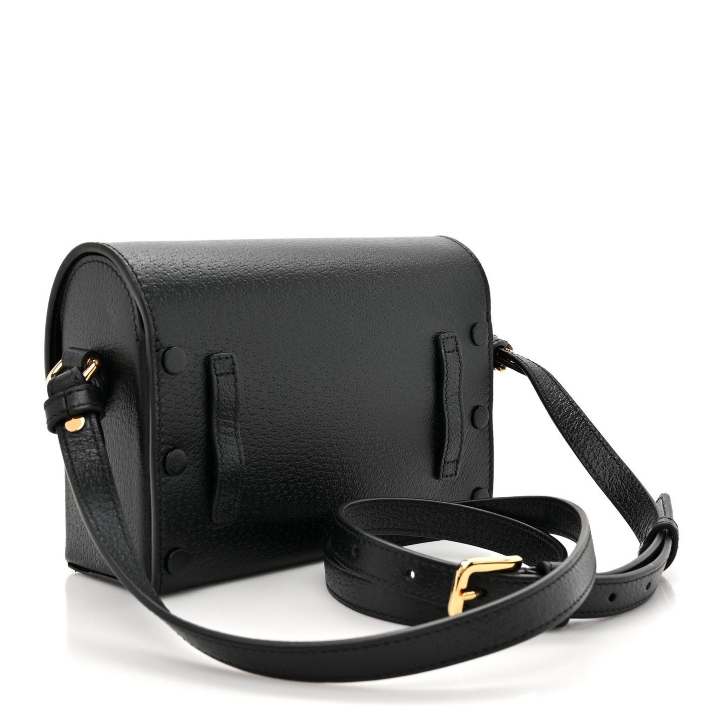 Calfskin Horsebit 1955 Shoulder Bag Black