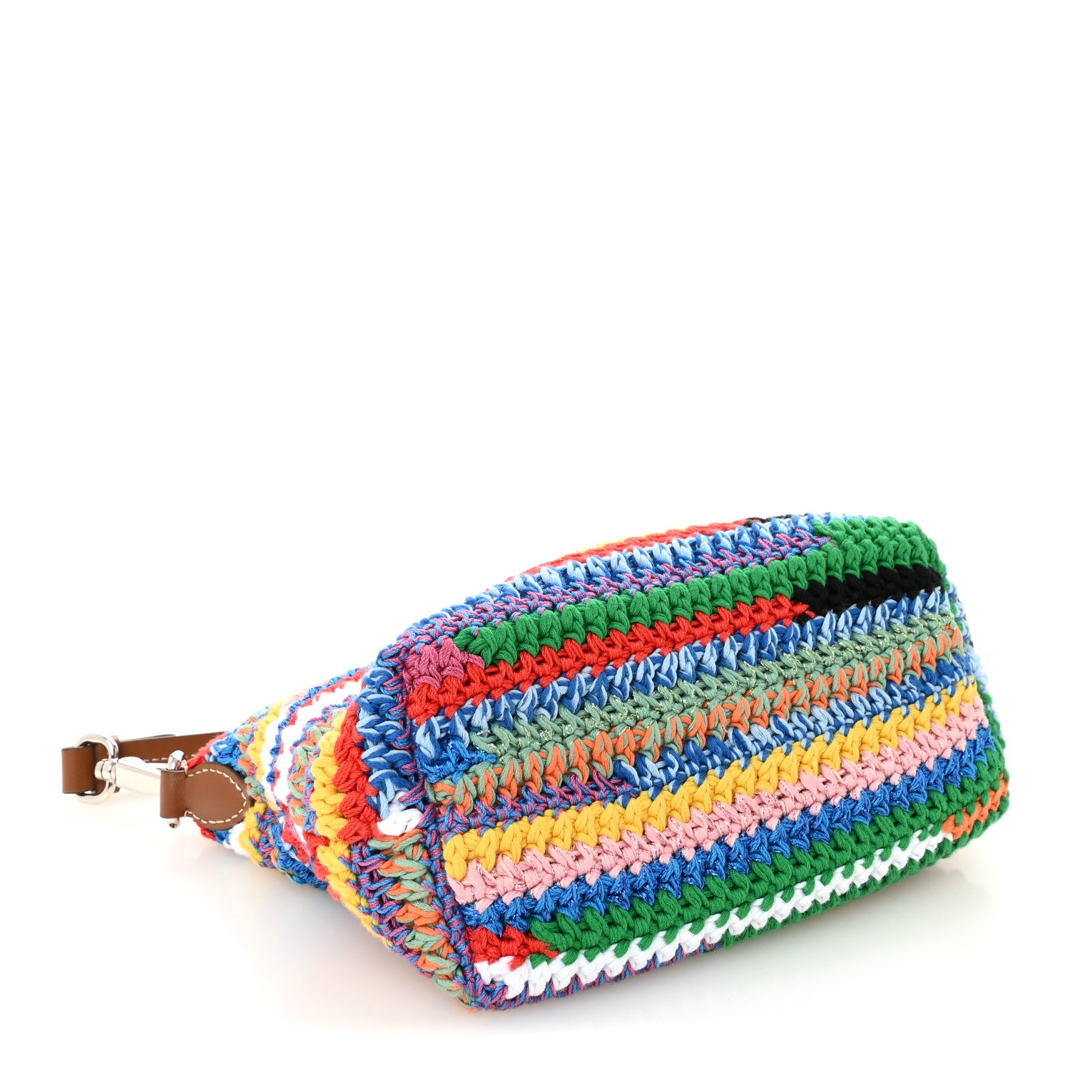 Miu Miu Fabric Crochet Pouch Multicolor 1842593 – FASHIONPHILE