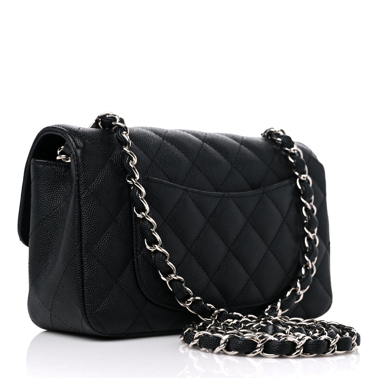 Chanel Caviar Quilted Mini Rectangular Flap Black 3 of 11