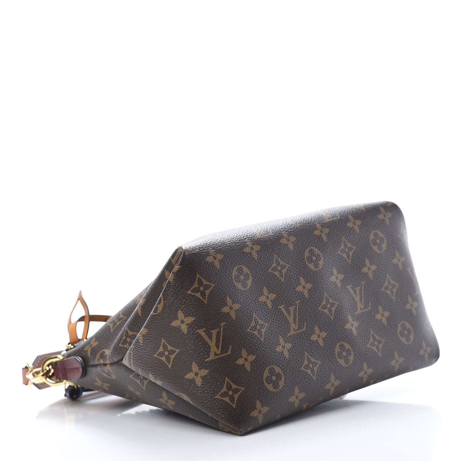 Louis Vuitton Monogram Beaubourg Hobo Mini Bordeaux Red Peach Safran Blue Jean Blue 5 of 13