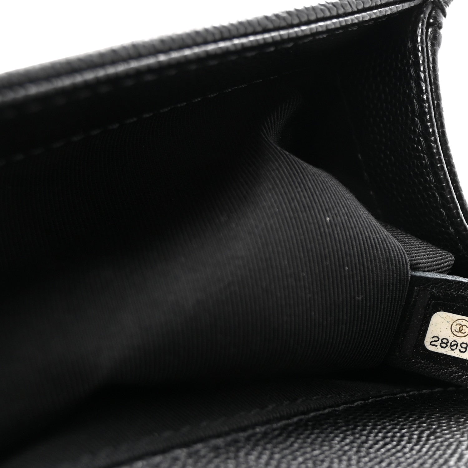 Chanel Caviar Quilted Medium Boy Flap Black 7 of 11