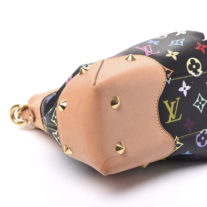 Louis Vuitton Monogram Multicolor Judy MM Black 5 of 8