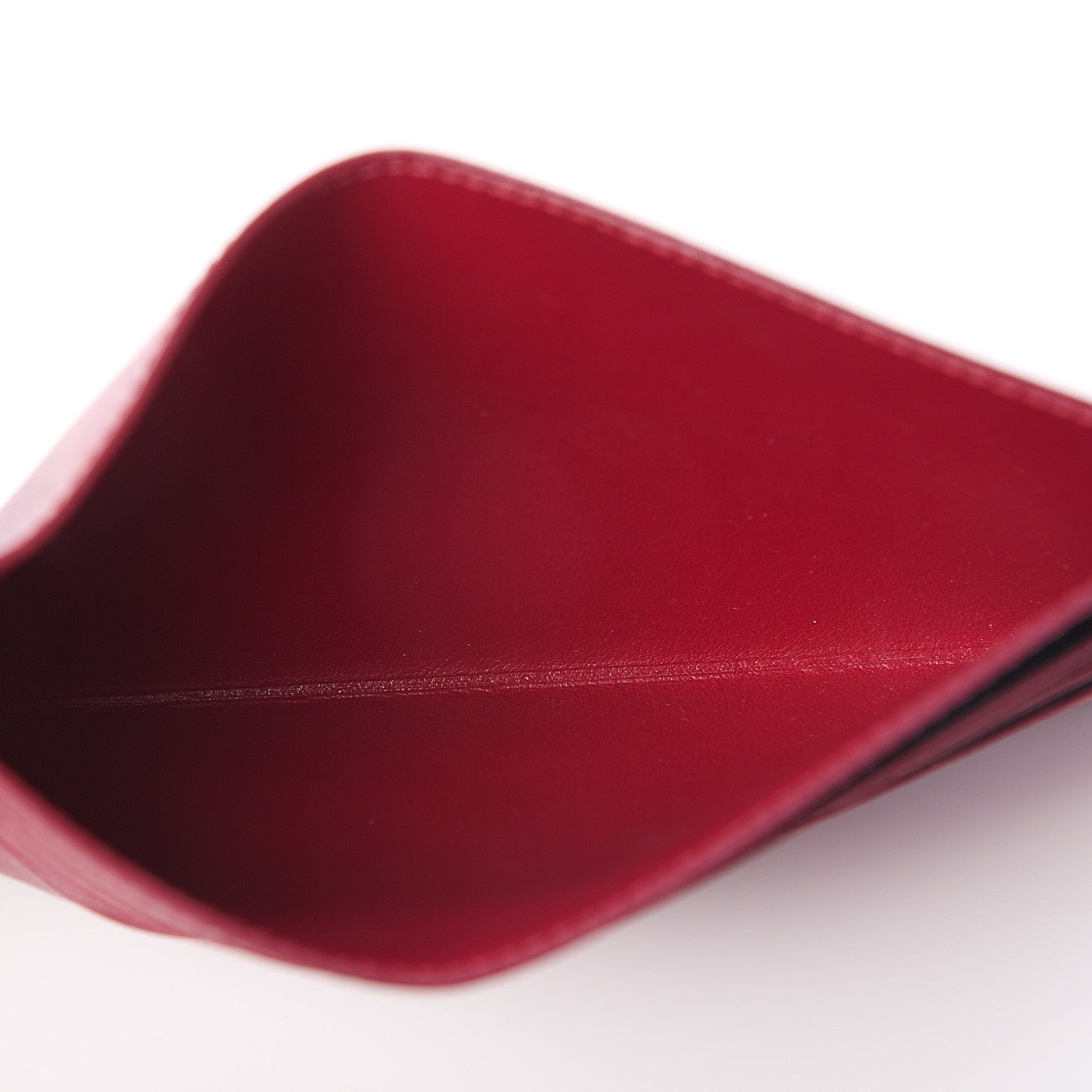 Louis Vuitton Calfskin Felicie Card Holder Insert Fuchsia 5 of 5