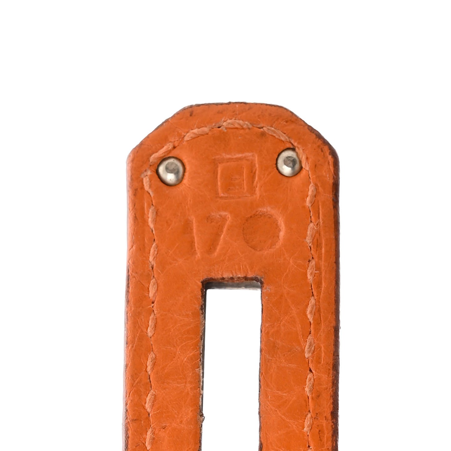 Taurillon Clemence Birkin 35 Orange