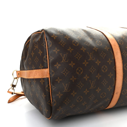 Louis Vuitton Monogram Keepall Bandouliere 55 8 of 18