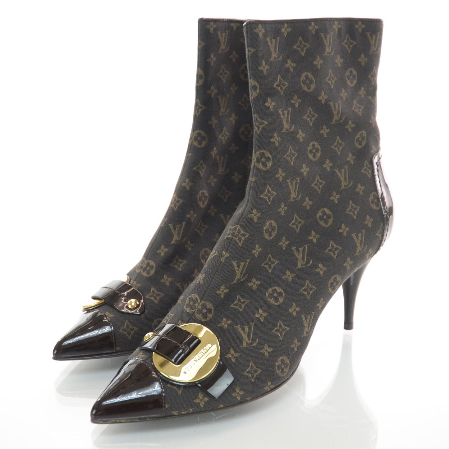 Mini Monogram Brompton Ankle Boots 39.5