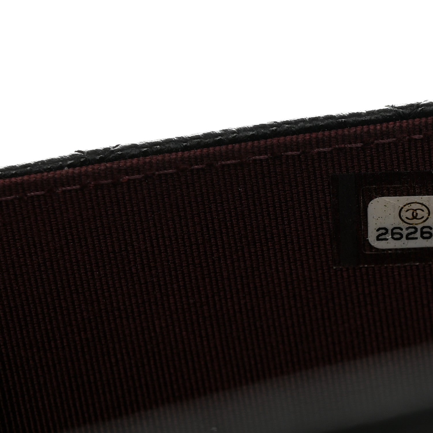 Chanel Caviar Quilted Square Wallet On Chain WOC Black 9 of 12