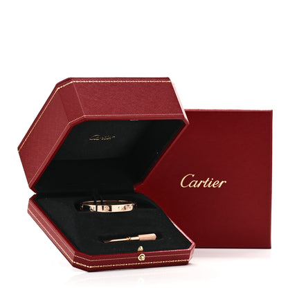 Cartier 18K Pink Gold LOVE Bracelet 15 9 of 9