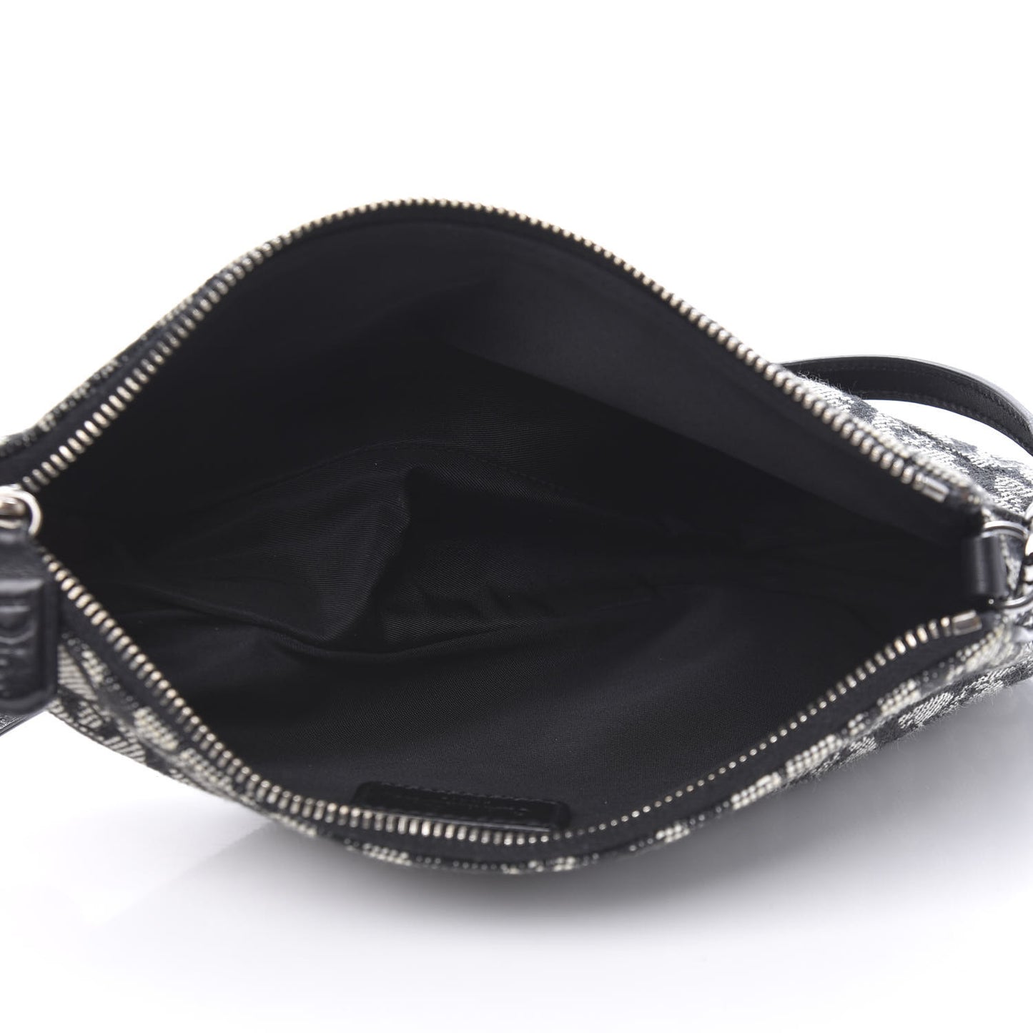 Monogram Mini Saddle Pochette Black