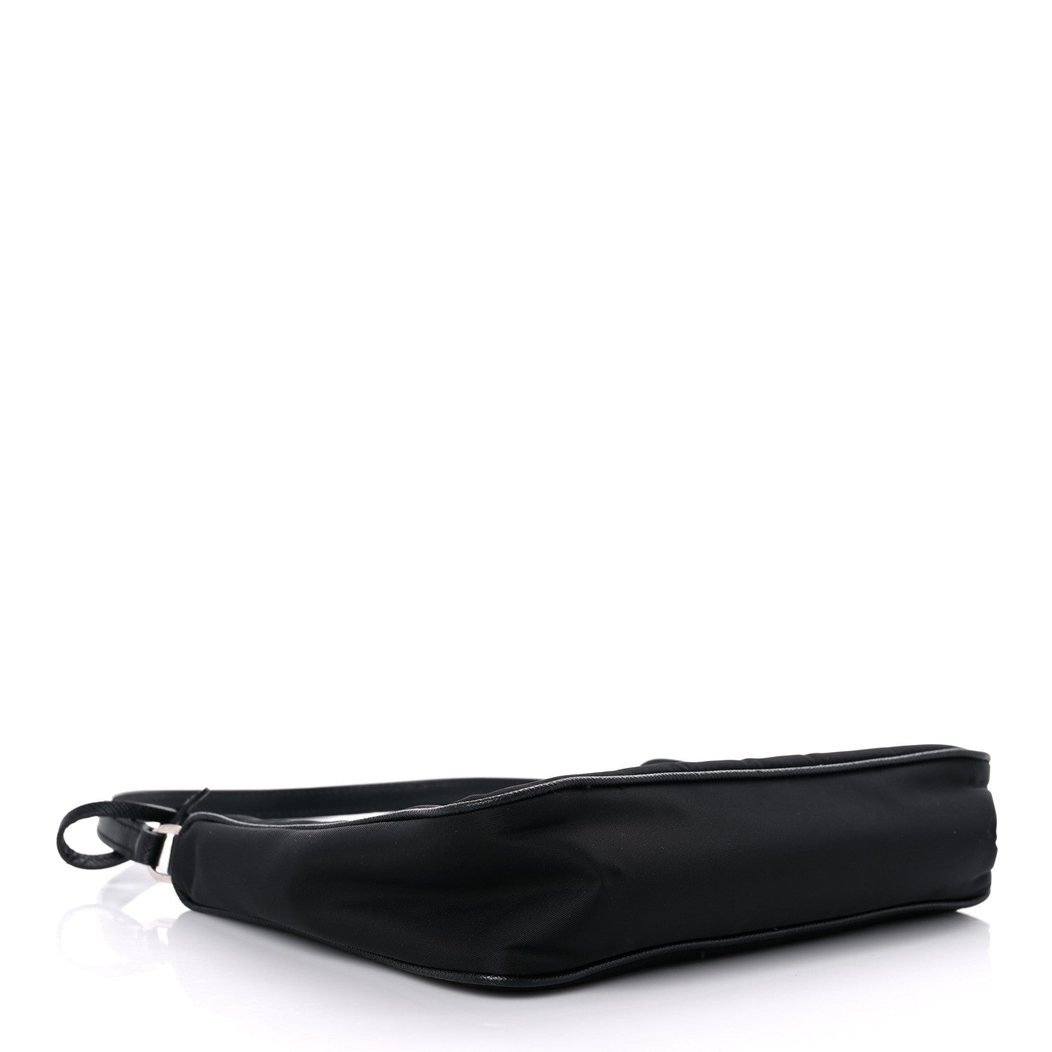 Prada Tessuto Nylon Saffiano Mini Re-Edition 2005 Bag Black 4 of 11