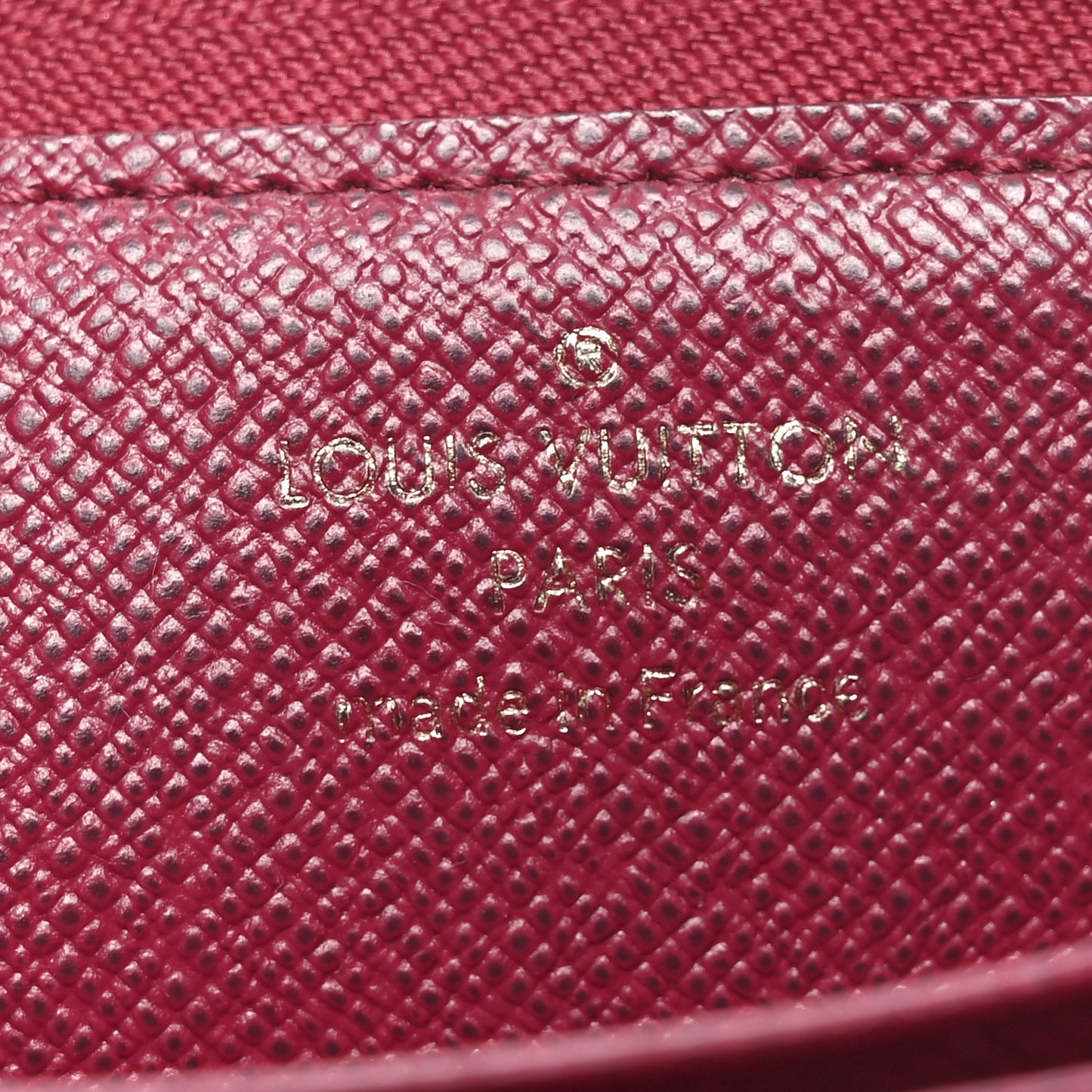 Monogram Zippy Multicartes Fuchsia