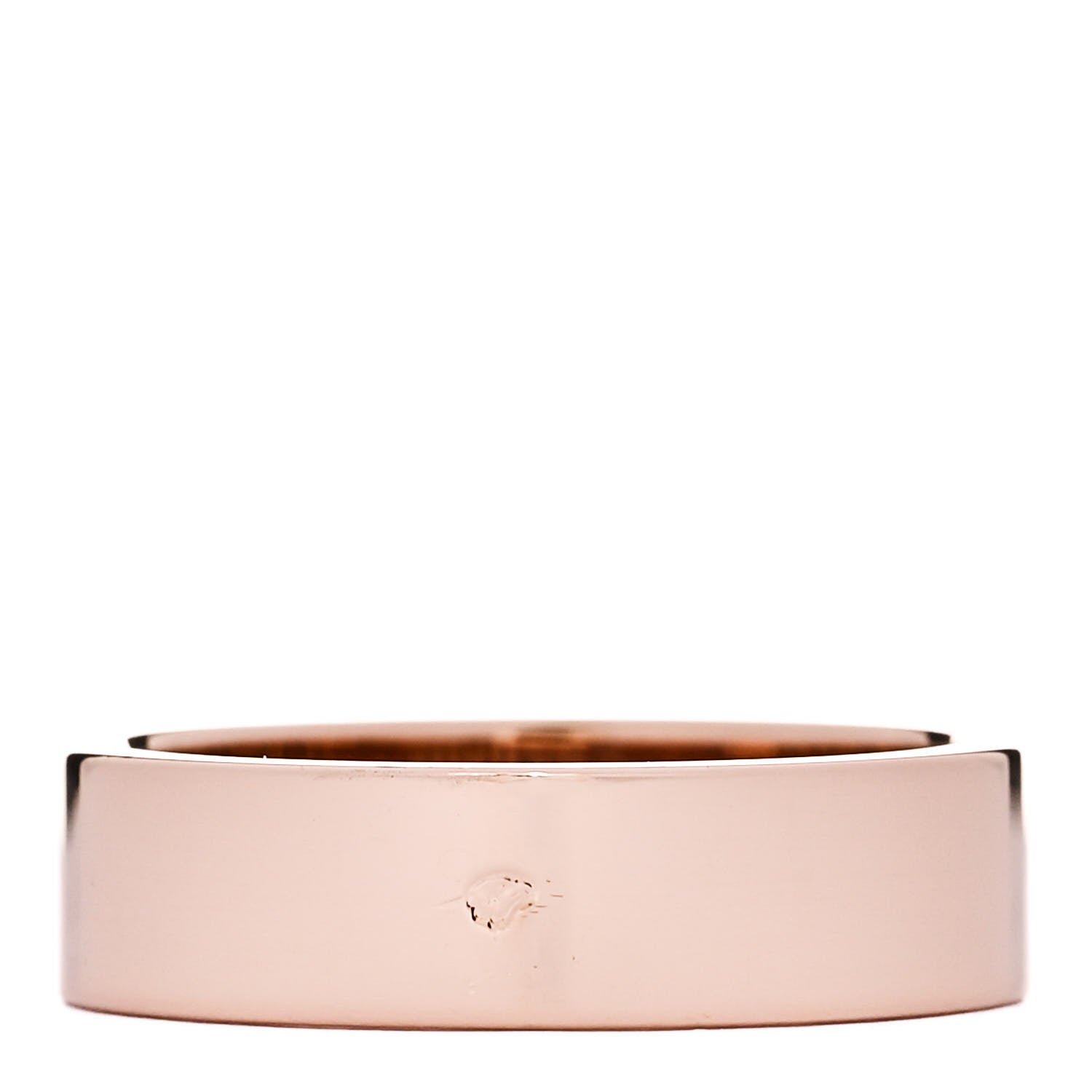 Hermes 18K Rose Gold PM Collier De Chien Ring 50 5.25 3 of 5