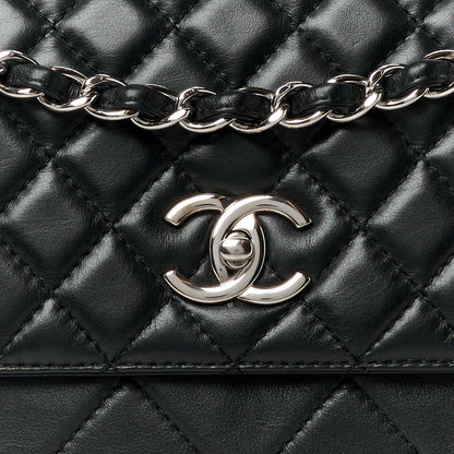 Chanel Calfskin Quilted In The Business Flap Bag Black 10 of 14