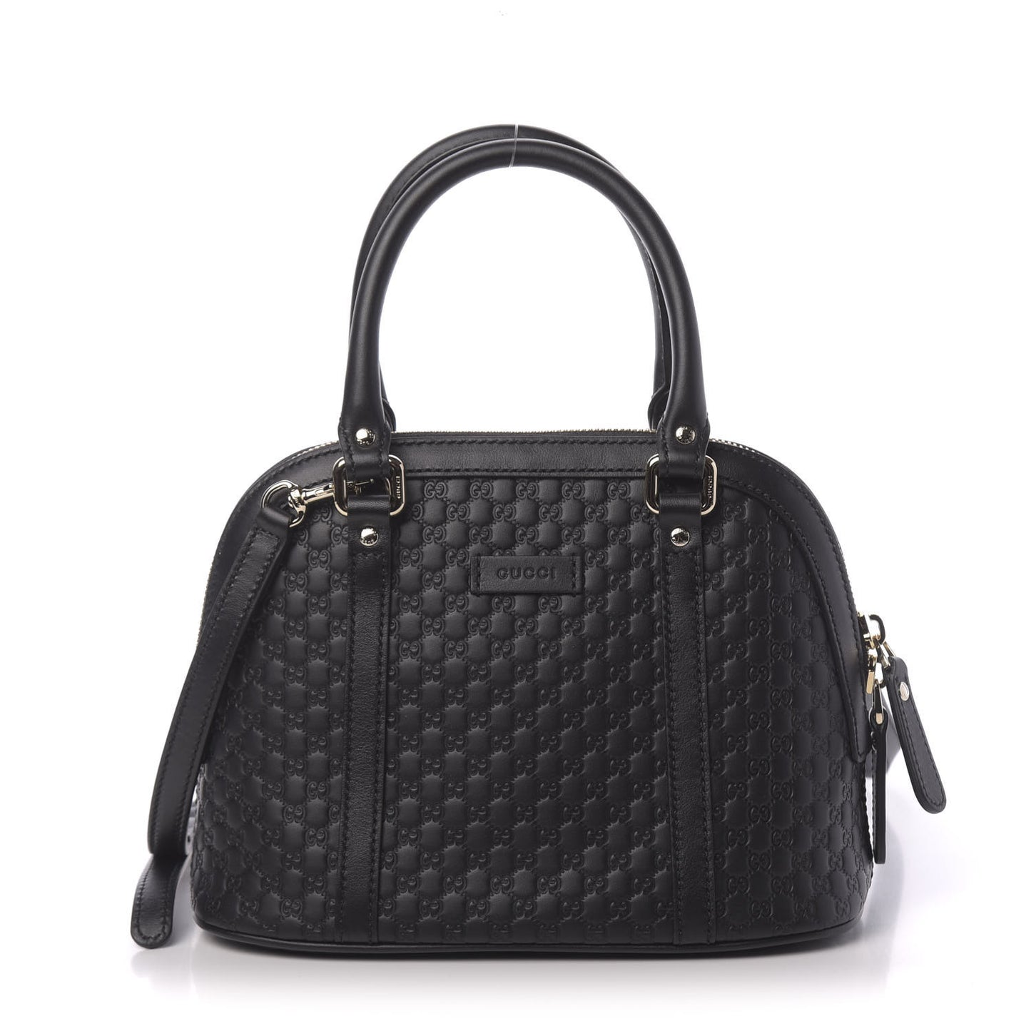 Microguccissima Mini Dome Bag Black