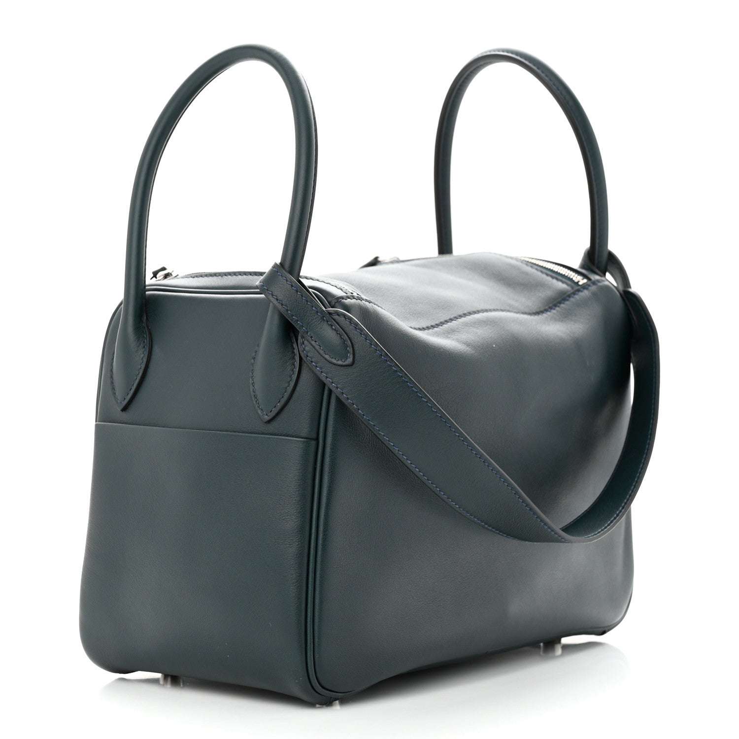 Hermes Swift Verso Lindy 26 Vert Rousseau Bronze Dore 3 of 10