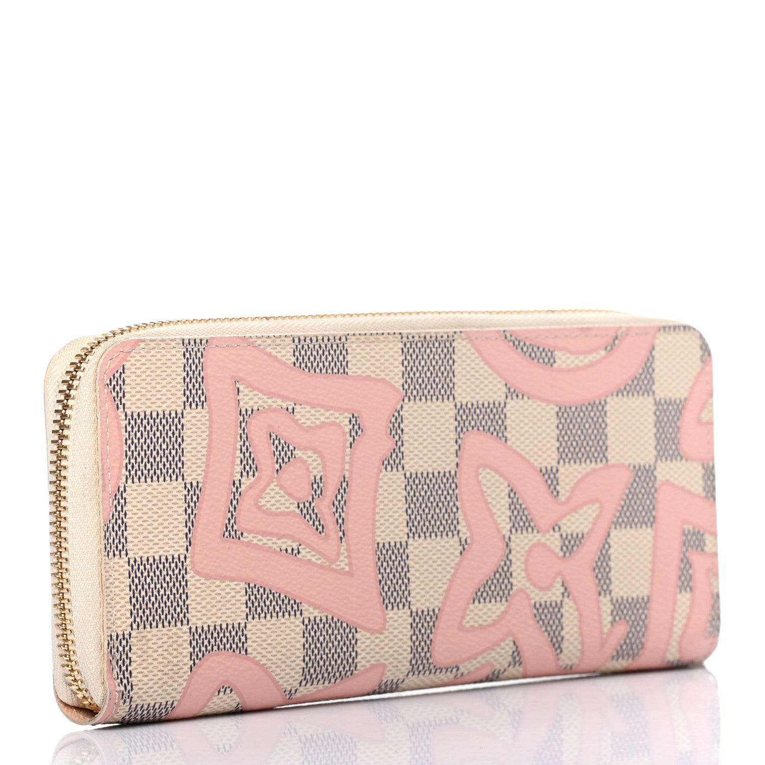 Louis Vuitton Damier Azur Tahitienne Clemence Wallet 3 of 7