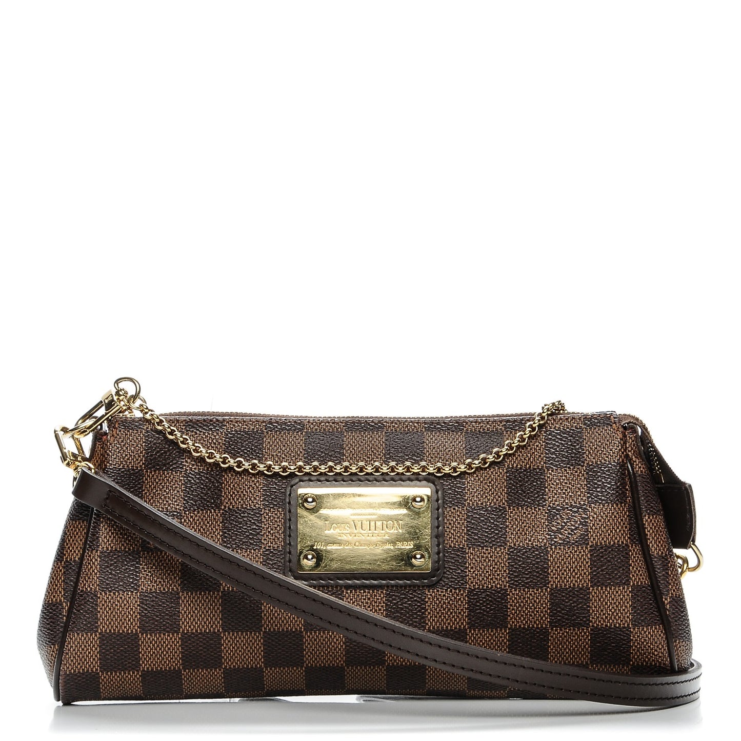 Damier Ebene Eva Clutch