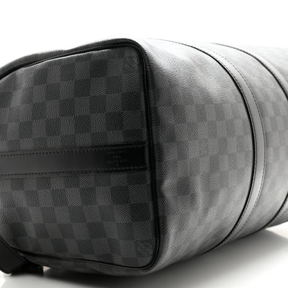 Louis Vuitton Damier Graphite Keepall Bandouliere 45 8 of 13