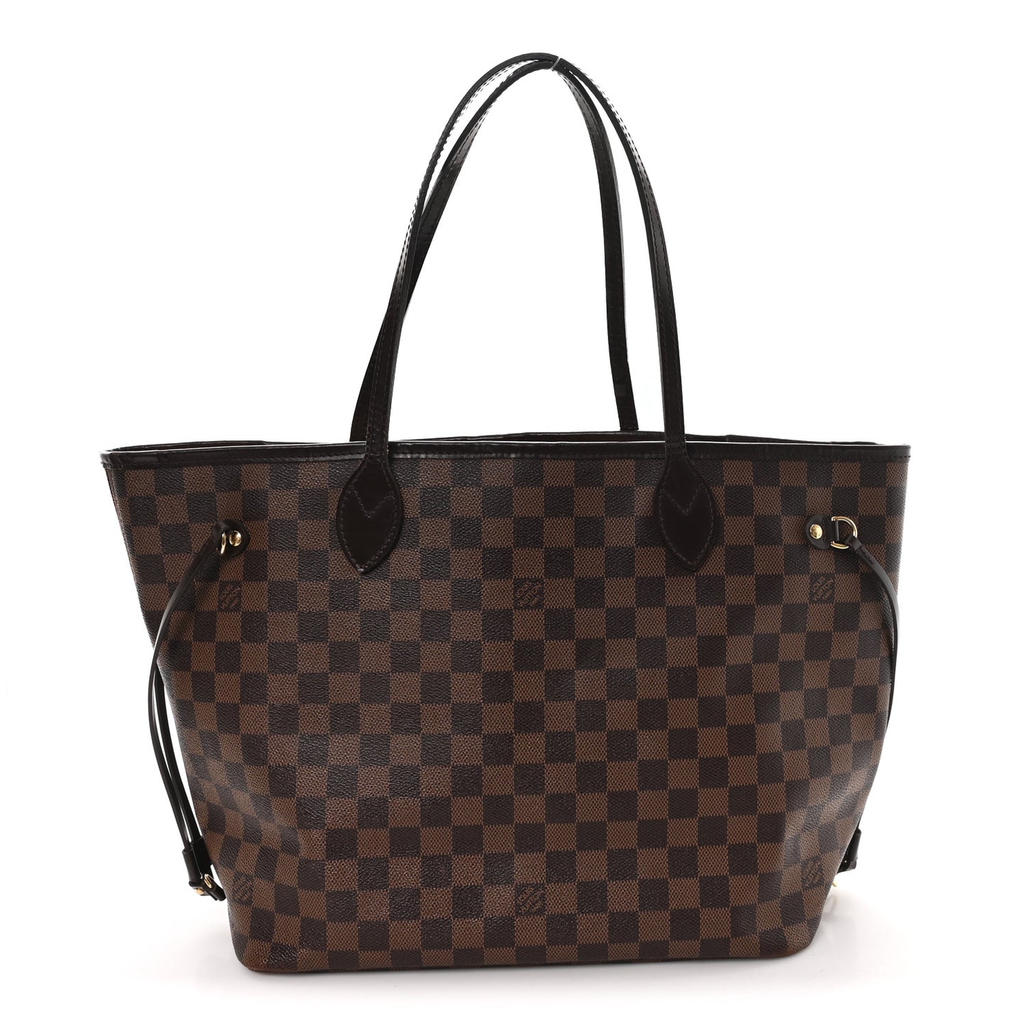 Damier Ebene Neo Neverfull MM Rose Ballerine