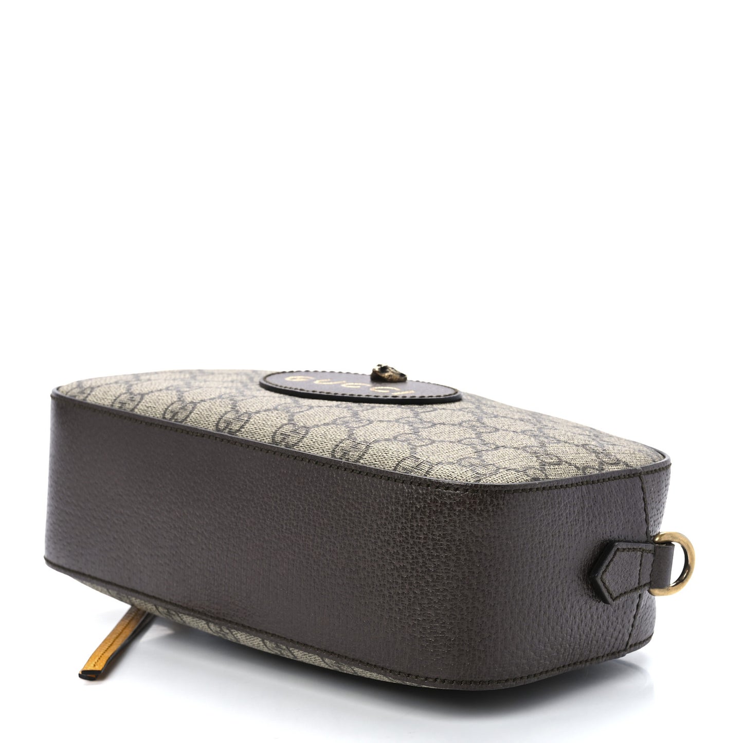 GG Supreme Monogram Web Neo Vintage Shoulder Bag Beige New Acero Crop