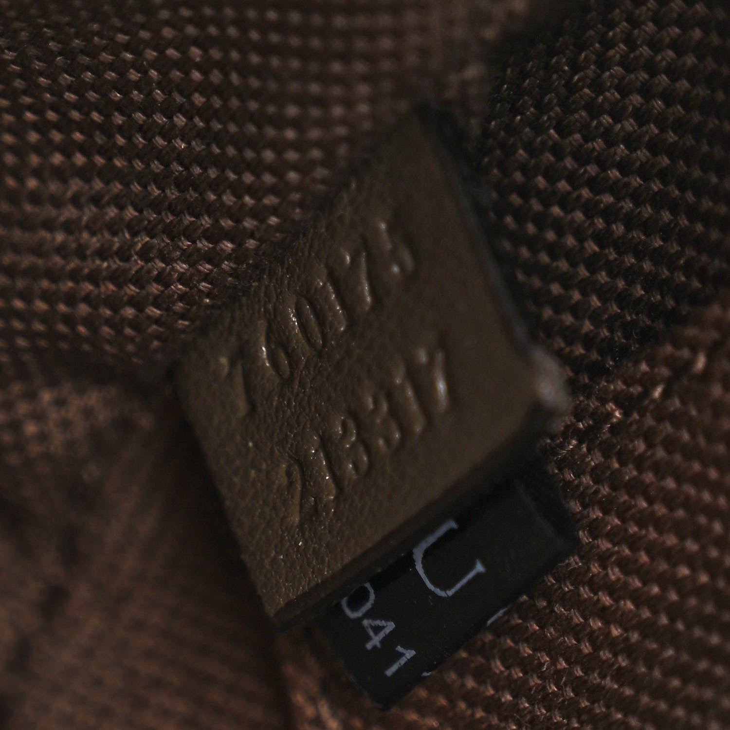 Gucci Sakai Be Green Calfskin Diagonal Stitched Mini Blondie Shoulder Bag Craclet Brown 7 of 10