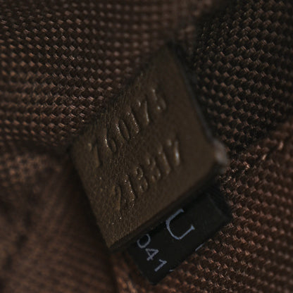 Gucci Sakai Be Green Calfskin Diagonal Stitched Mini Blondie Shoulder Bag Craclet Brown 7 of 10
