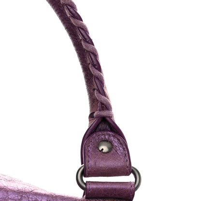 Balenciaga Agneau Classic Hardware City Metallic Purple 11 of 12