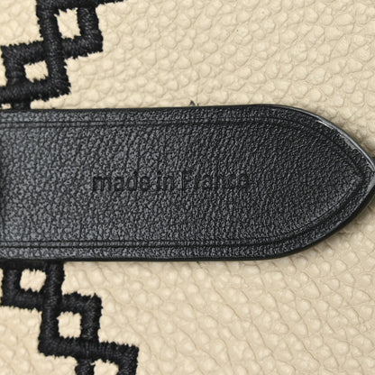 Louis Vuitton Empreinte Monogram Giant Broderies Neonoe MM Cream Black 9 of 13