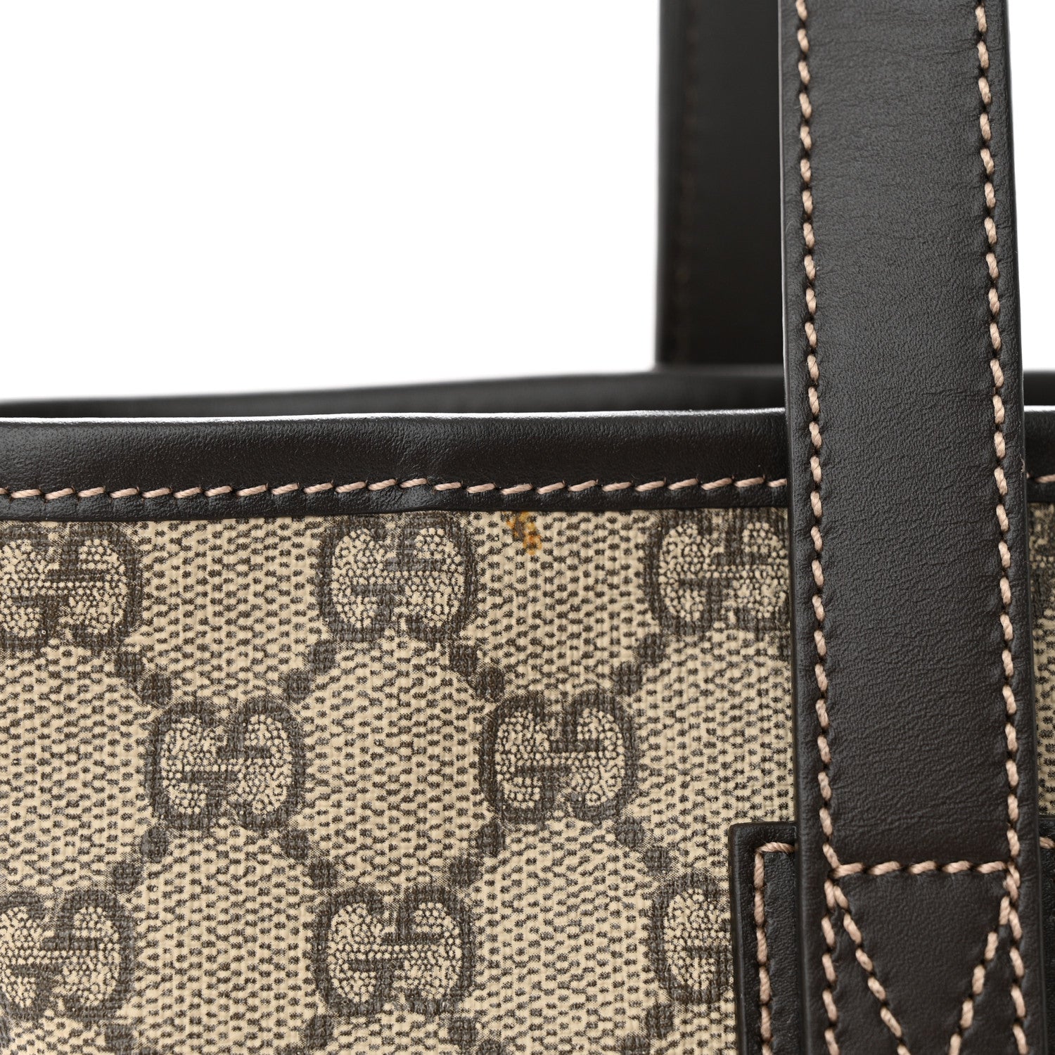 Gucci GG Supreme Monogram Small Joy Tote Dark Brown 11 of 11